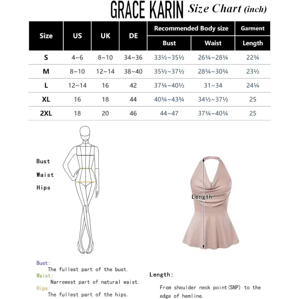 GRACE KARIN Womens 2023 Sleeveless Sequin Top Halter Cowl Neck Camisole Sparkle Glitter Backless Peplum Tank Vest PartyBlack