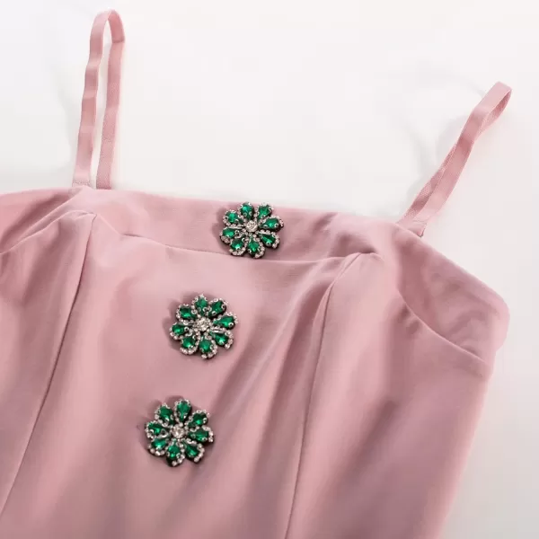 GRACE KARIN Womens 2024 Work Business Casual 2 Piece Outfits Midi Pencil Dress with 34 Sleeve Blazer Jacket Suit SetsPink