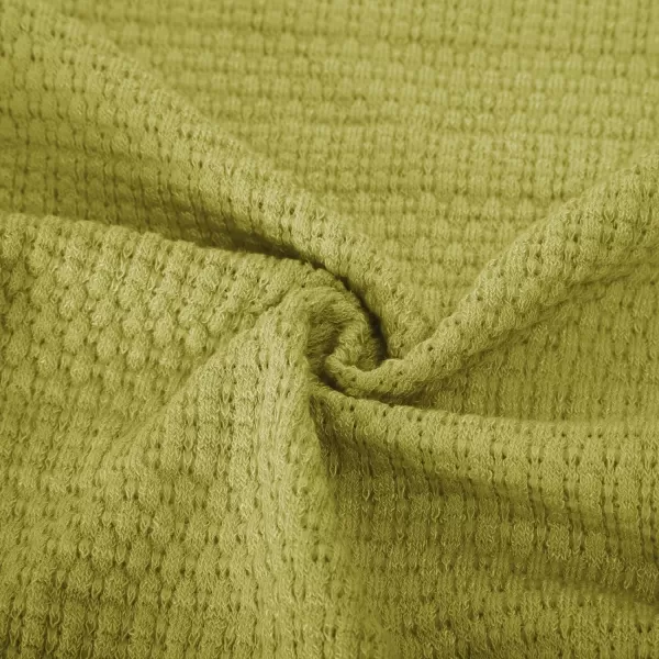 GRACE KARIN Womens 34 Sleeve Bolero Shrug Lightweight Open Front Cropped Cardigan Knit Shrugs for DressesYellow Green