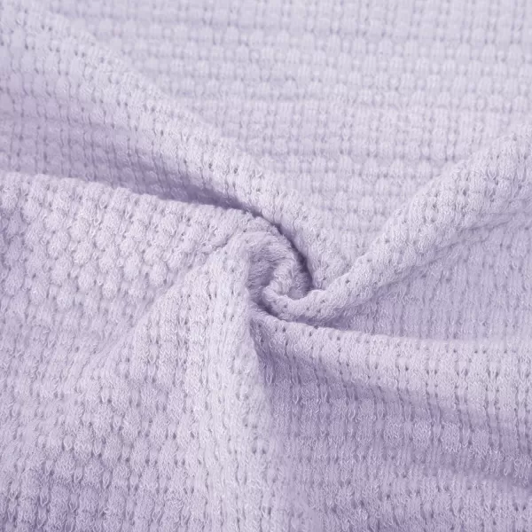 GRACE KARIN Womens 34 Sleeve Cropped Cardigan Sweater Elegant Crochet Knit Bolero Shrugs for Women DressesLight Purple