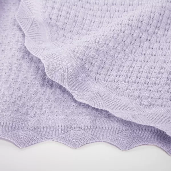 GRACE KARIN Womens 34 Sleeve Cropped Cardigan Sweater Elegant Crochet Knit Bolero Shrugs for Women DressesLight Purple