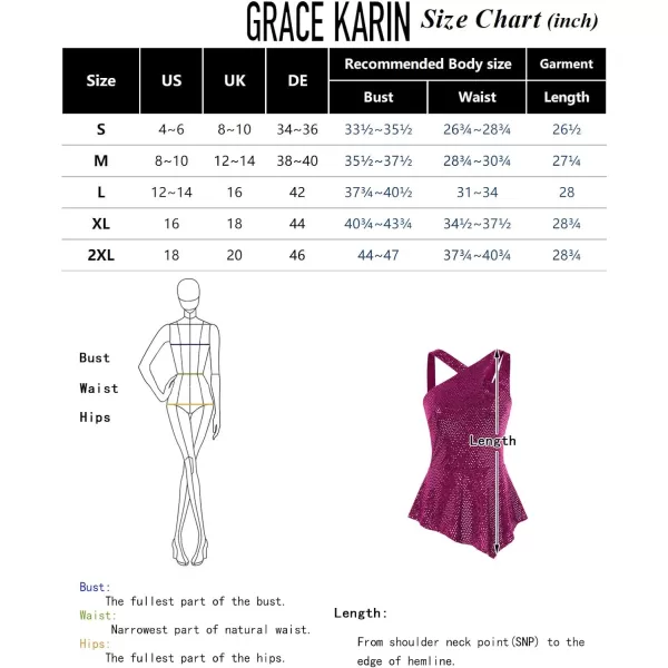 GRACE KARIN Womens Asymmetric V Neck A Line Sequin Tank Tops Sleeveless Irregular Peplum Hem Blouse Sparkly Party ShirtRose Gold on Black