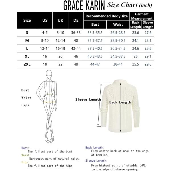 GRACE KARIN Womens Button Down Chunky Cable Knit Cardigan Long Sleeve Stand Collar Cardigan Sweaters Fall OutwearKhaki