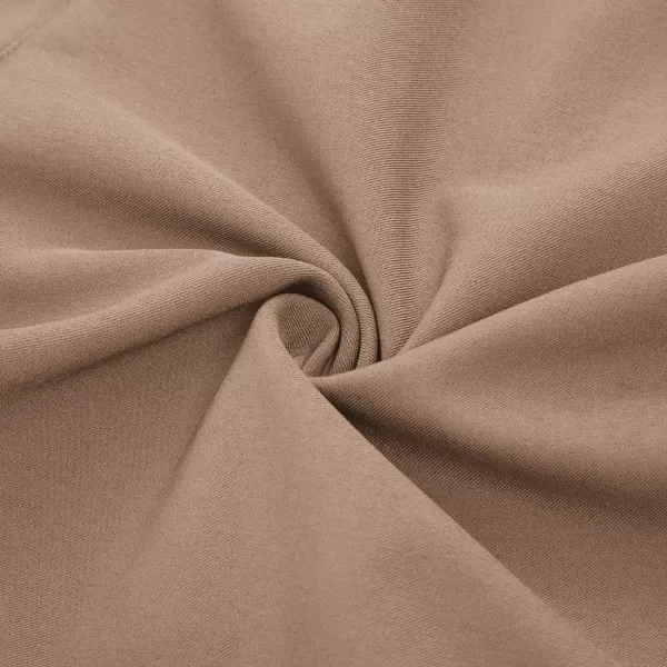 GRACE KARIN Womens Casual High Waist Pencil Pants with BowKnot Pockets for WorkCamel