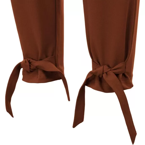 GRACE KARIN Womens Casual High Waist Pencil Pants with BowKnot Pockets for WorkCoffee
