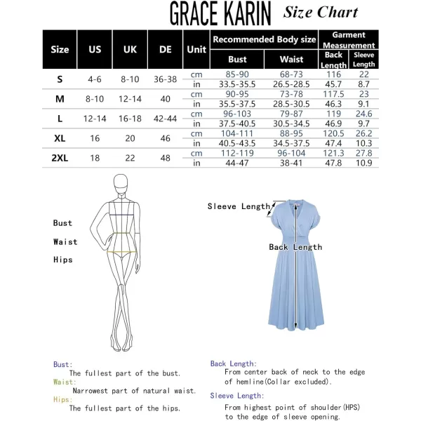 GRACE KARIN Womens Casual Linen Dresses 2024 Summer V Neck A Line Midi Dress with PocketsBlack