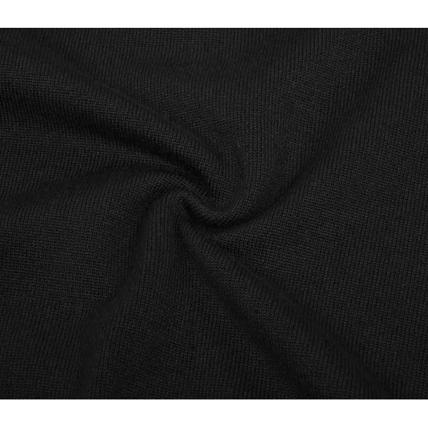 GRACE KARIN Womens Casual Open Front Cardigan Long Knitted Sweaters Shrug with PocketsBlack