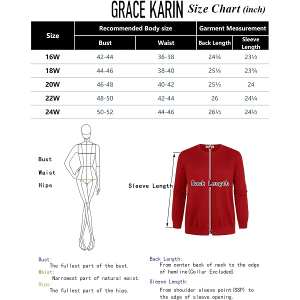 GRACE KARIN Womens Classic Long Sleeve Knit Cardigan Sweaters Casual Open Front Button DownnbspCardigan S3XLPlus Navy Blue