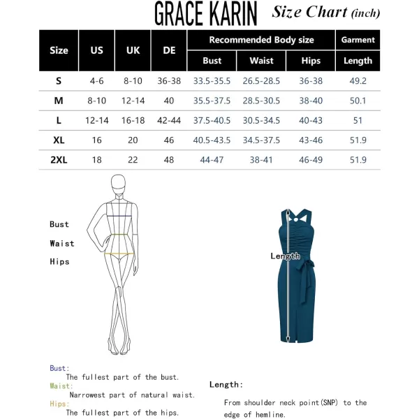 GRACE KARIN Womens Club Cocktail Dress Crossover Hatler Neck Sleeveless Midi Dress Bridesmaid Prom PartyBlack