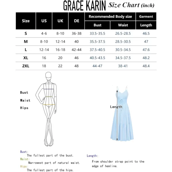 GRACE KARIN Womens Cotton Dresses Summer 2024 Spaghetti Strap V Neck Ruffle Tiered Flowy DressesKhaki