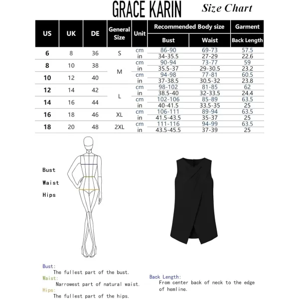 GRACE KARIN Womens Criss Cross Halter Neck Tops Sleeveless Blouses Shirts Dressy Elegant Casual Tank TopBlack