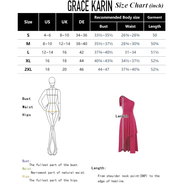 GRACE KARIN Womens One Shoulder Long Formal Dresses Sleeveless High Low Elegant Cocktail Wedding Guest Slit Maxi DressBlack