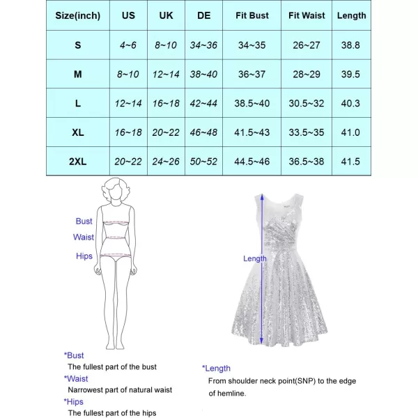 GRACE KARIN Womens Sequin Glitter VNeck Party Dress Winter Velvet ALine Dress Lace Evening DressRose Gold