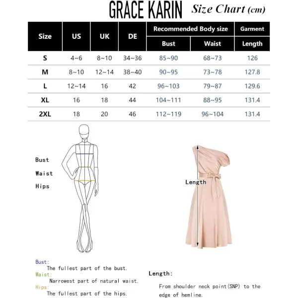 GRACE KARIN Womens Sleeveless One Shoulder Midi Cocktail Party Dress Satin Cap Sleeve Tie Waist Elegant ALine Flowy DressesLight Blue