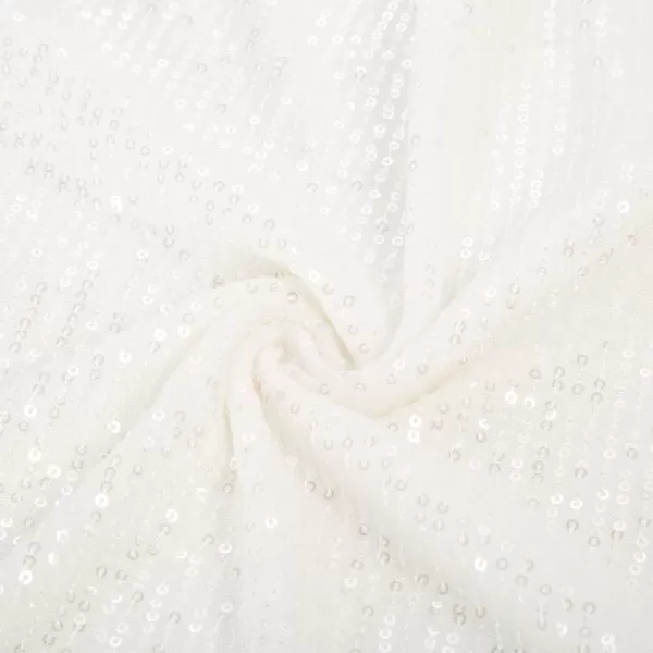 GRACE KARIN Womens Sleeveless Sparkle Shimmer Camisole Vest Double Strap Sequin Tank TopsWhite Double Strap