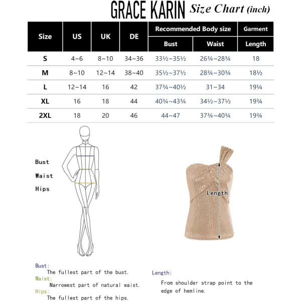 GRACE KARIN Womens Sleeveless Sparkle Shimmer One Shoulder Twist Knot Sequin Tank TopsChampagne