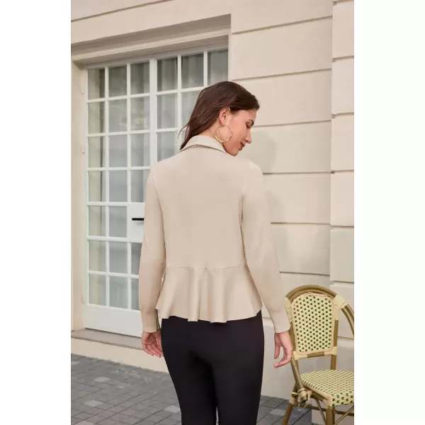 Soft Cardiqans for Women Cropped Casual Duster Fall Long Sleeves Open Cardigan Apricot SSoft Cardiqans for Women Cropped Casual Duster Fall Long Sleeves Open Cardigan Apricot S