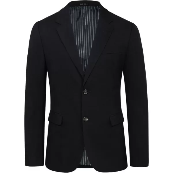 GRACE KARIN Casual Blazer for Men Slim Fit Mens Suit Jacket Lightweight Sport Coat Two ButtonBlack