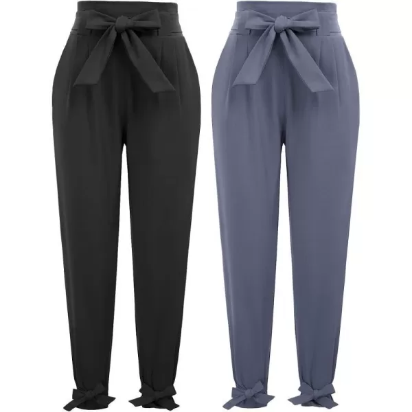 2pc- Black+blue-gray