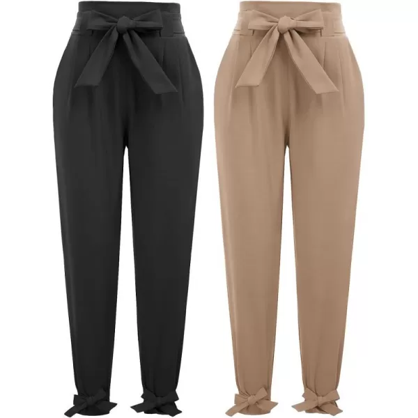 2pc- Black+camel