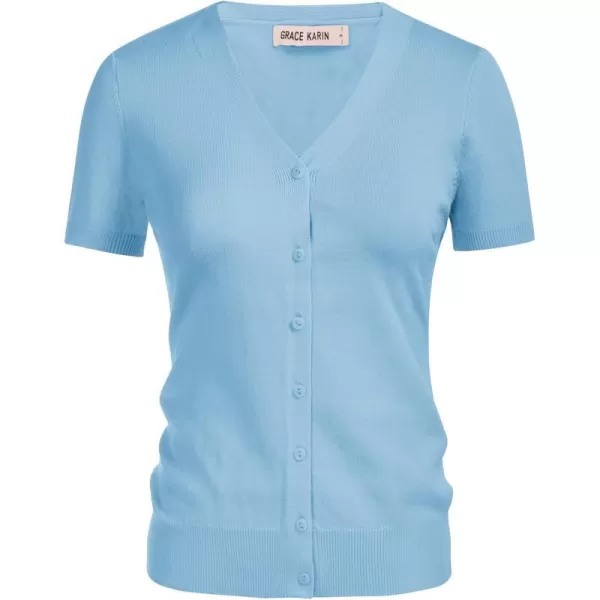 Short Sleeve Light Blue