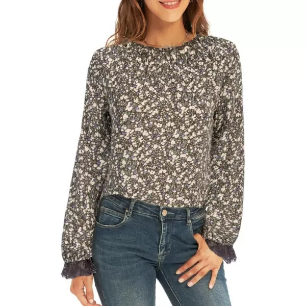 Floral Pruple-long Sleeve