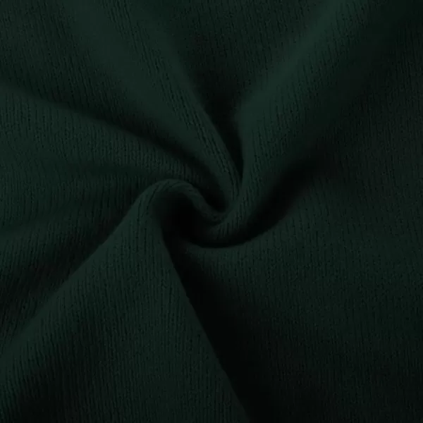 GRACE KARIN Girls Knit Cardigan Sweater Zip Long Sleeve Kids School Uniform Fall Jacket Size 614Deep Green