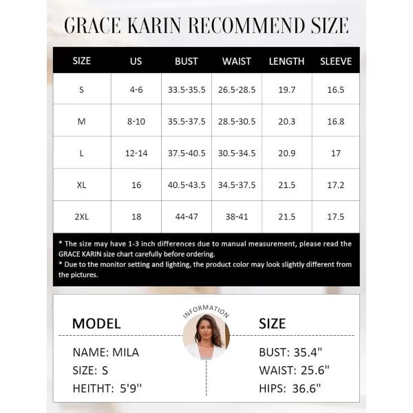 GRACE KARIN Womens Cardigans 34 Sleeve Open Front Cropped Cardigan Hollow Out Knit Shrugs for 2024 SummerLight Blue