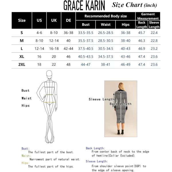 imageGRACE KARIN Womens Fall Striped Knit Pullover Casual Sweater Dress Sexy V Neck Bodycon Lapel Collar Long Sleeve Midi DressesApricot