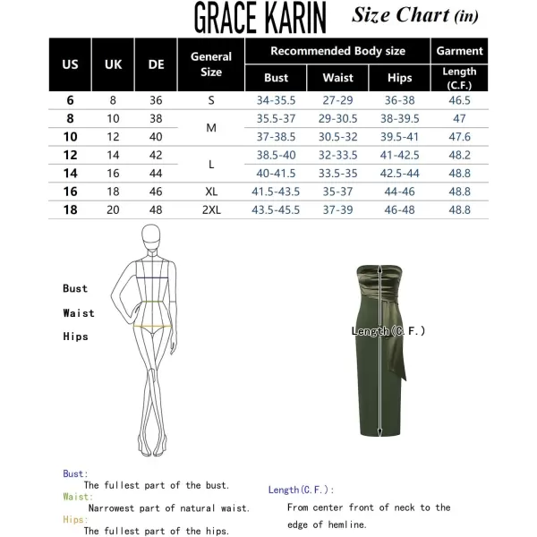 imageGRACE KARIN Womens 2024 Satin Strapless Dress Color Block Bodycon Party Dress with Side SlitWine Red