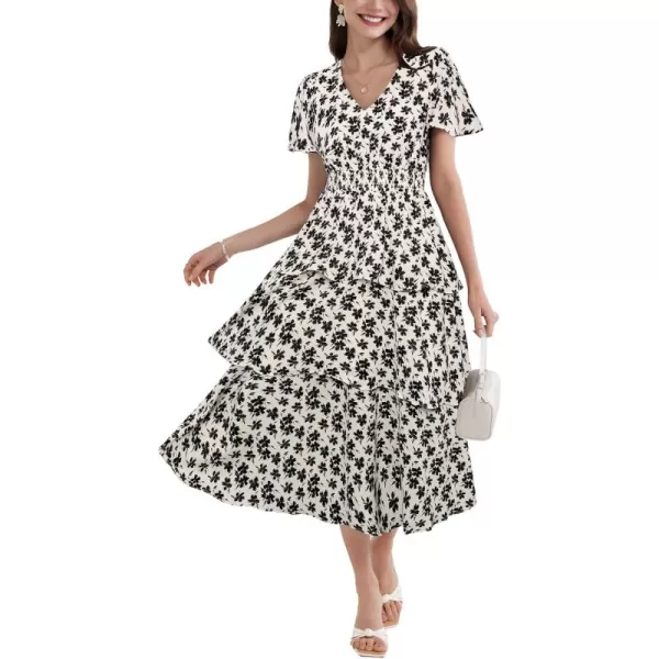Black&white Floral