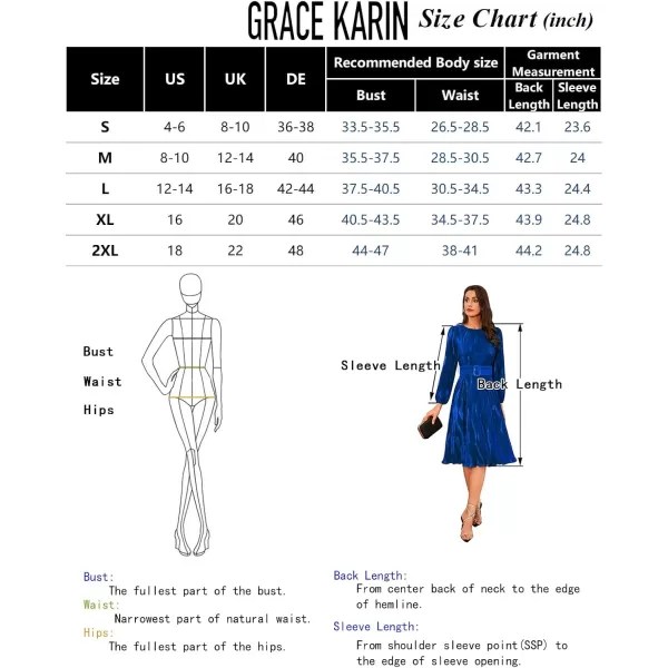 imageGRACE KARIN 2024 Womens Fall Textured Aline Dress Flowy Casual Crewneck Drape Dress Long Sleeve Midi Dress with BeltBlack