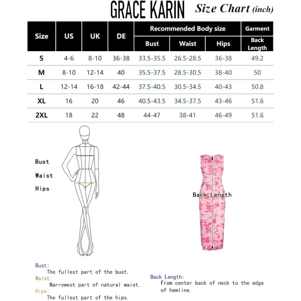 imageGRACE KARIN Bodycon Mesh Dresses for Women Sleeveless Midi Tie Dye Dress Side Slit Wedding Cocktail Party DressesDark Red