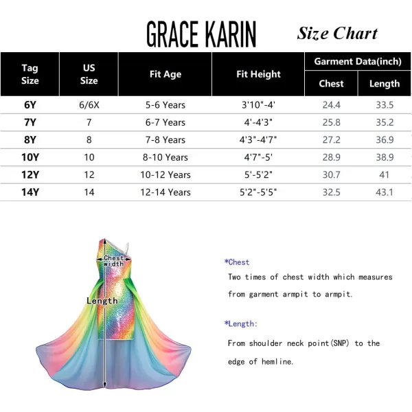 imageGRACE KARIN Girls Sequin Dress One Shoulder Birthday Party Prom Dresses 614YBlack Silver