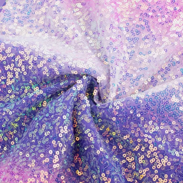 imageGRACE KARIN Girls Sequin Dress One Shoulder Birthday Party Prom Dresses 614YMulticolor Purple