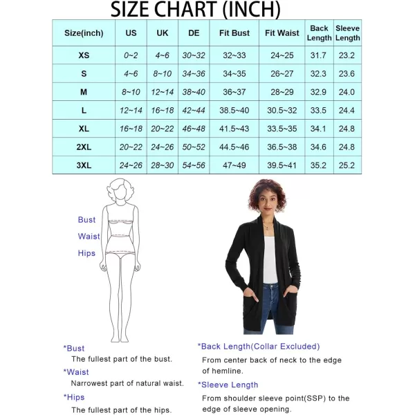 imageGRACE KARIN Women Lightweight Cardigan Sweaters with Pocket Long Sleeve ShrugsIvory