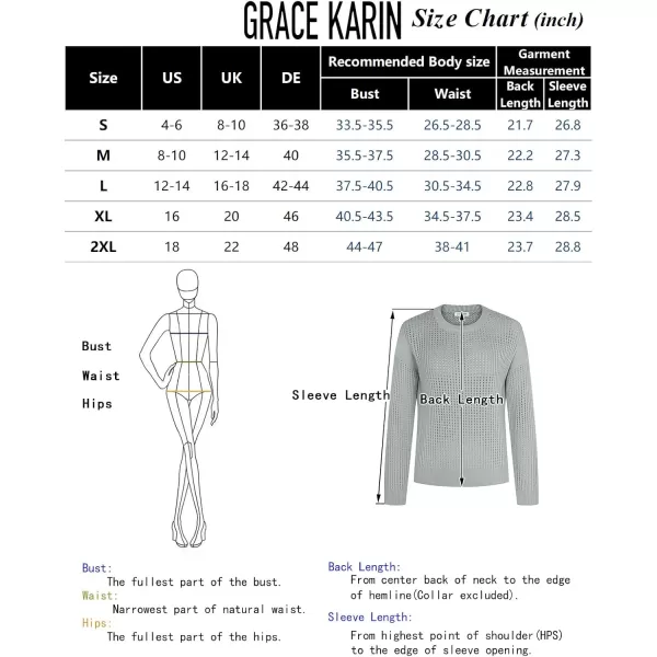 imageGRACE KARIN Womens Sweater 2024 Casual Loose Crew Neck Long Sleeve Crochet Fall Pullover Sweater TopBlack