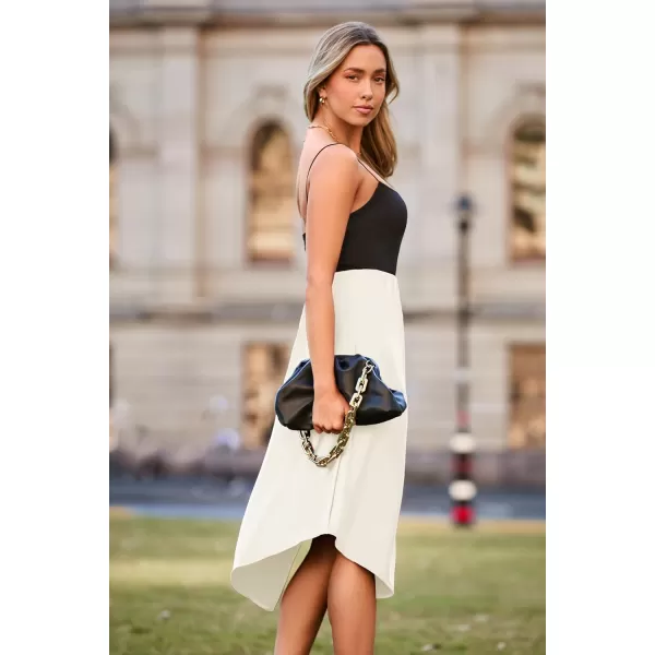 imageMidi Length Womens Skirts Cocktail Elastic Waist Silk Midi Skirt with Slit Champion S Champagne