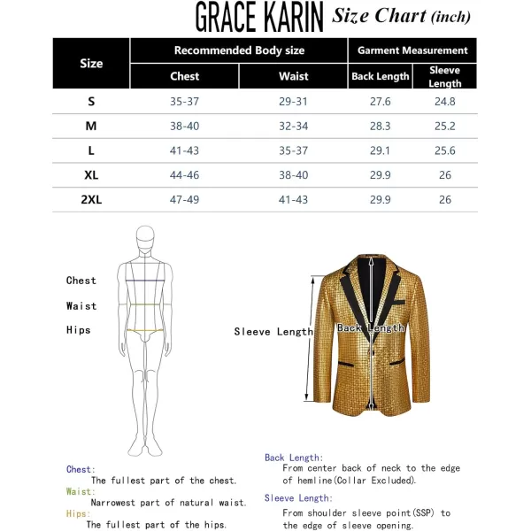 imageMens Tuxedo Jacket Slim Fit Shawl Lapel Blazer Suit Jackets for Party Prom Wedding DinnerGold