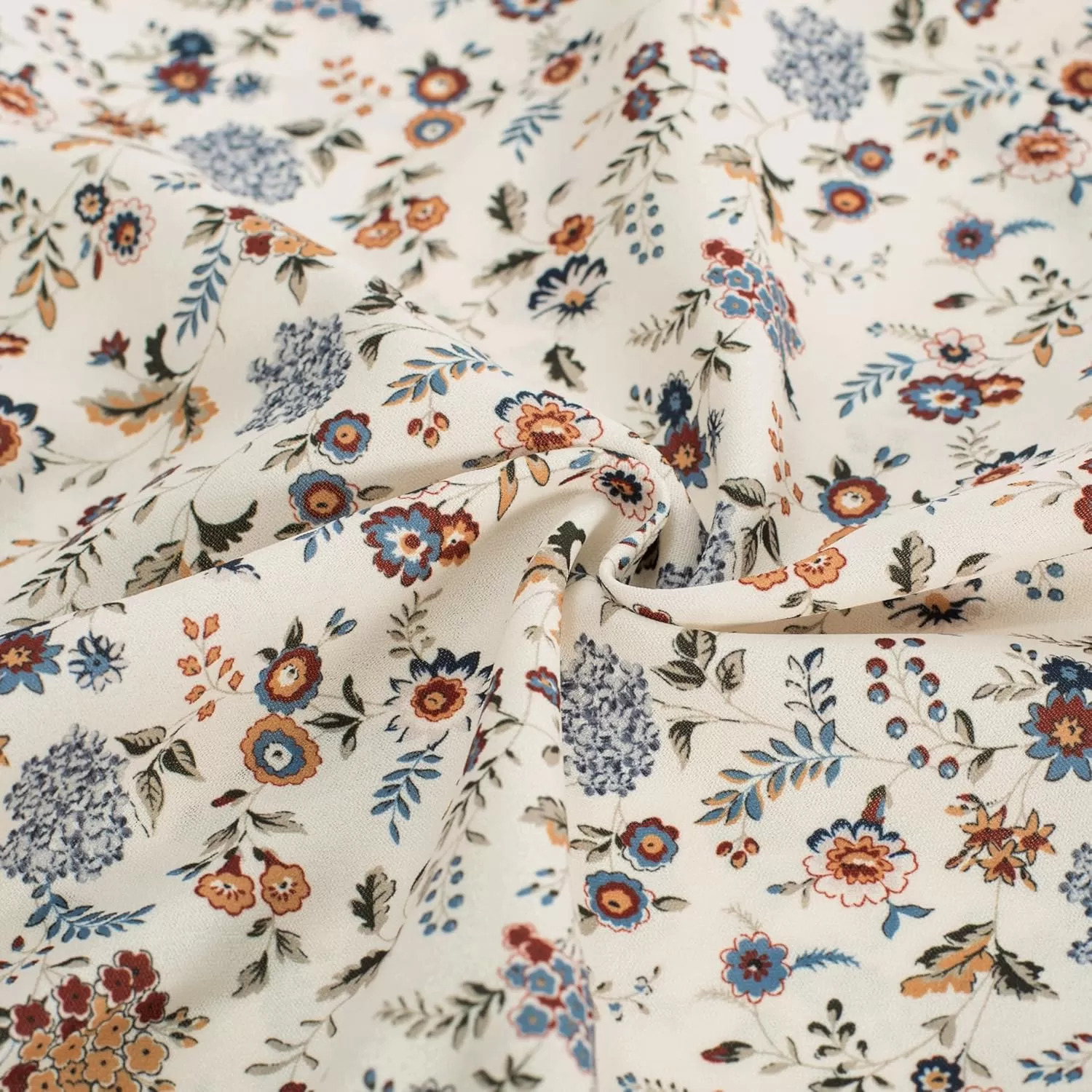 imageGRACE KARIN 2024 Womens Elegant V Neck Floral Peplum Tops Tie Front Short Bell Sleeve Shirts Tops BlouseApricot Floral