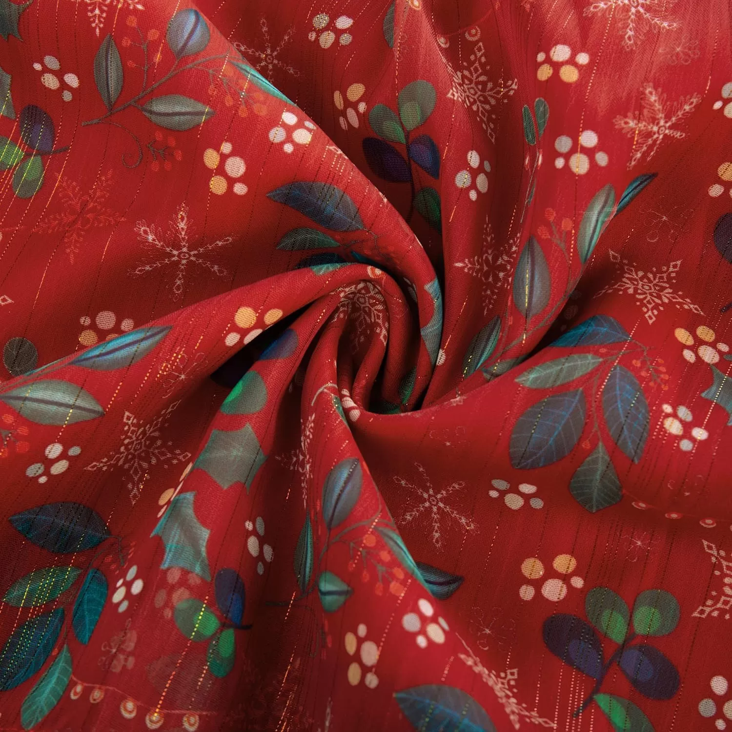 imageGRACE KARIN Girls Fall Long Sleeve Dress Formal Party Holiday Smocked Waist Midi Dresses 512YearsRed Leaves