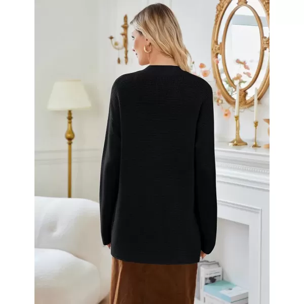 imageGRACE KARIN Womens 2024 Fall Long Sleeve Waffle Knit Cardigan Sweater Open Front Cardigan Button Loose Outerwear SXXL