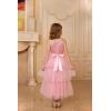 imageGRACE KARIN Girls Sequin Tulle Dress One Shoulder Formal Party Holiday Maxi Dress for Girl 614YPink