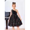 imageGRACE KARIN Girls Sequin Dress One Shoulder Wedding Party Gown with Hair Bow 512YMulticolor