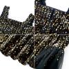 imageGRACE KARIN Girls Sequin Dresses Kids Off Shoulder Long Formal Prom Dance Sparkly Maxi Dress Size 512Blackgolden