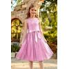 imageGRACE KARIN Girls Sequin Party Dress Cute Girls Formal Princess Midi Dress for Wedding 614YPink Multicoloured