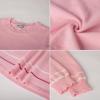 imageGRACE KARIN Girls Sweater Dress Fall Winter Long Sleeve Knit Casual Formal Contrasting Dresses for Girls Size 512Pink