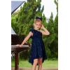 imageGRACE KARIN Girls One Shoulder Sequin Dress High Low Party Dress for 514YBlue