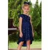 imageGRACE KARIN Girls One Shoulder Sequin Dress High Low Party Dress for 514YBlue