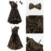 imageGRACE KARIN Girls One Shoulder Sequin Dress High Low Party Dress for 514YGold